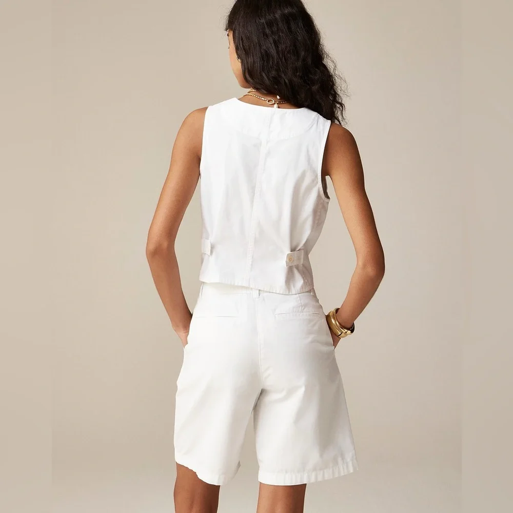 J.Crew Patch-pocket chino vest CA499
